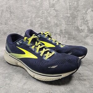 Brooks Ghost 15 Mens Size 12.5 Blue Athletic Running Shoes Sneakers 1103931D429